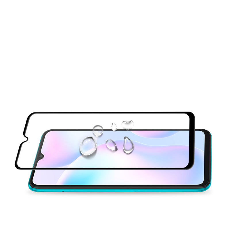 AMORUS Full Glue Full Size Silk Printing Protective Tempered Glass Screen Film for Xiaomi Redmi 9A 9C 9C NFC AMORUS Full Glue Full Size Silk Printing Protective Tempered Glass Screen Film for Xiaomi Redmi 9A 9C 9C NFC